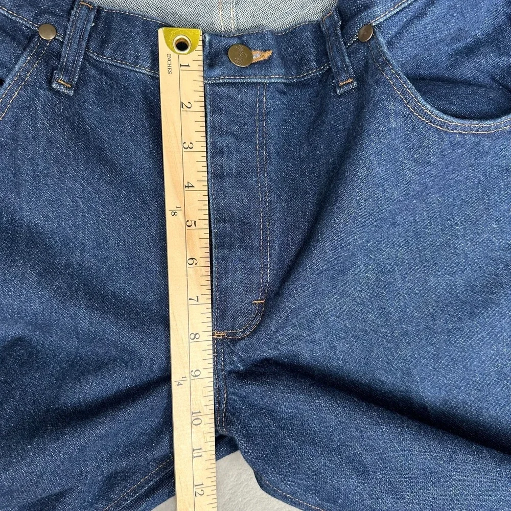 Wrangler 47MWZ‎ Regular Fit Jeans Mens 36x30 Blue Denim Cowboy cut Western Work